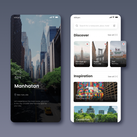 NYC city guide app
