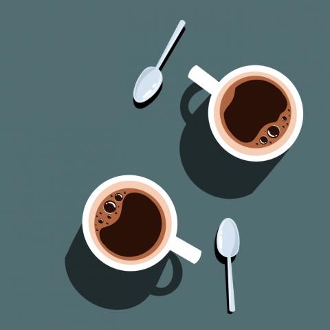 Editorial Illustration Coffee